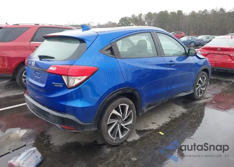 2019 Honda Hr-V Sport из США, поврежденный, VIN 3CZRU6H13KG718078